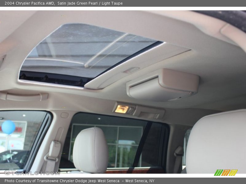Satin Jade Green Pearl / Light Taupe 2004 Chrysler Pacifica AWD