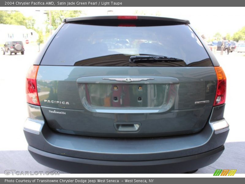 Satin Jade Green Pearl / Light Taupe 2004 Chrysler Pacifica AWD