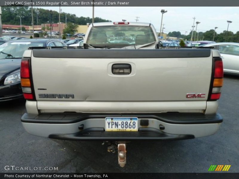 Silver Birch Metallic / Dark Pewter 2004 GMC Sierra 1500 Regular Cab