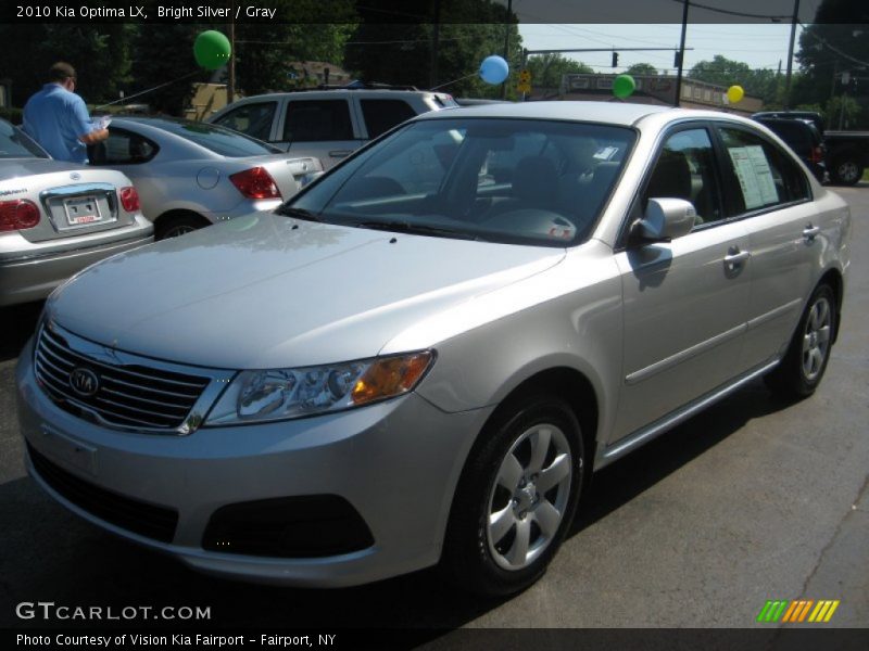 Bright Silver / Gray 2010 Kia Optima LX