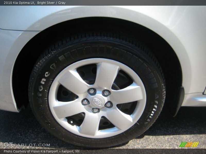 Bright Silver / Gray 2010 Kia Optima LX