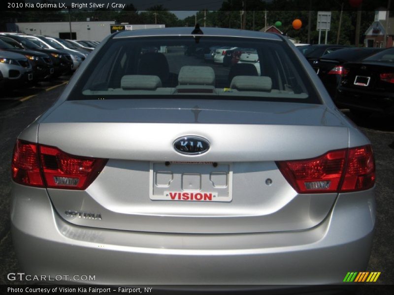 Bright Silver / Gray 2010 Kia Optima LX
