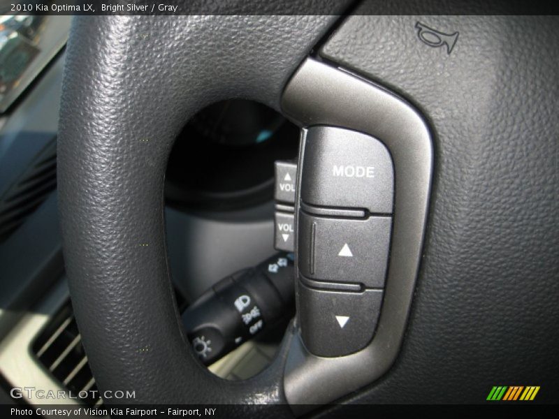 Bright Silver / Gray 2010 Kia Optima LX