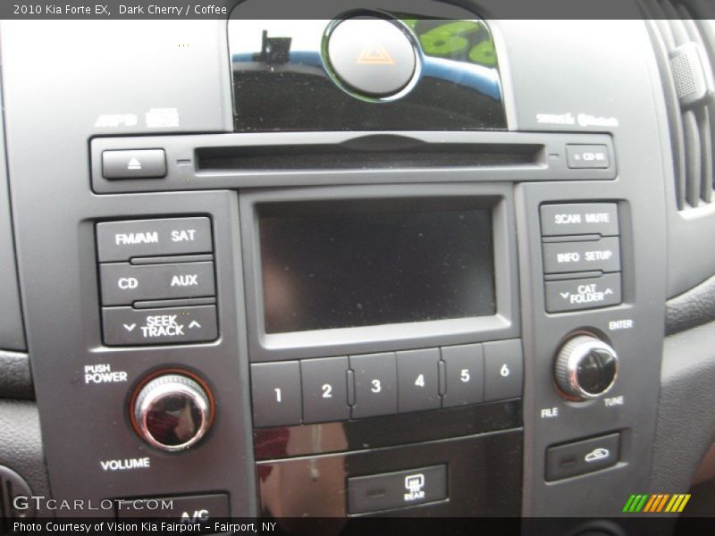 Dark Cherry / Coffee 2010 Kia Forte EX