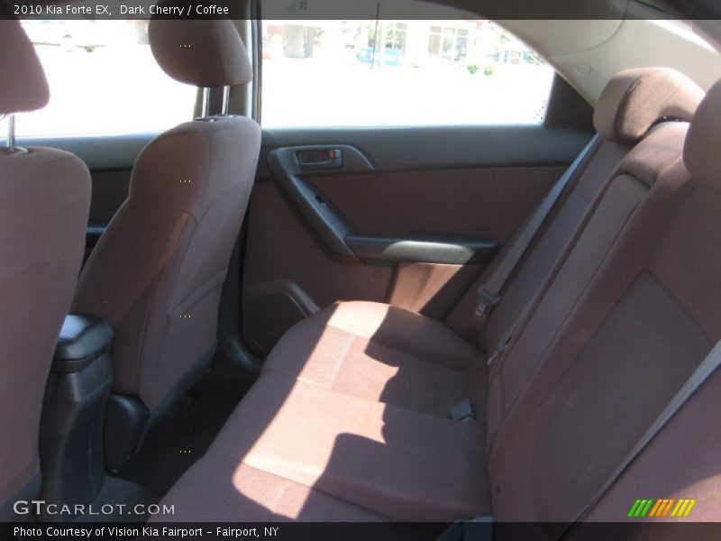 Dark Cherry / Coffee 2010 Kia Forte EX