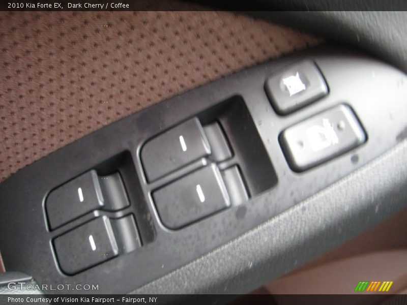 Dark Cherry / Coffee 2010 Kia Forte EX