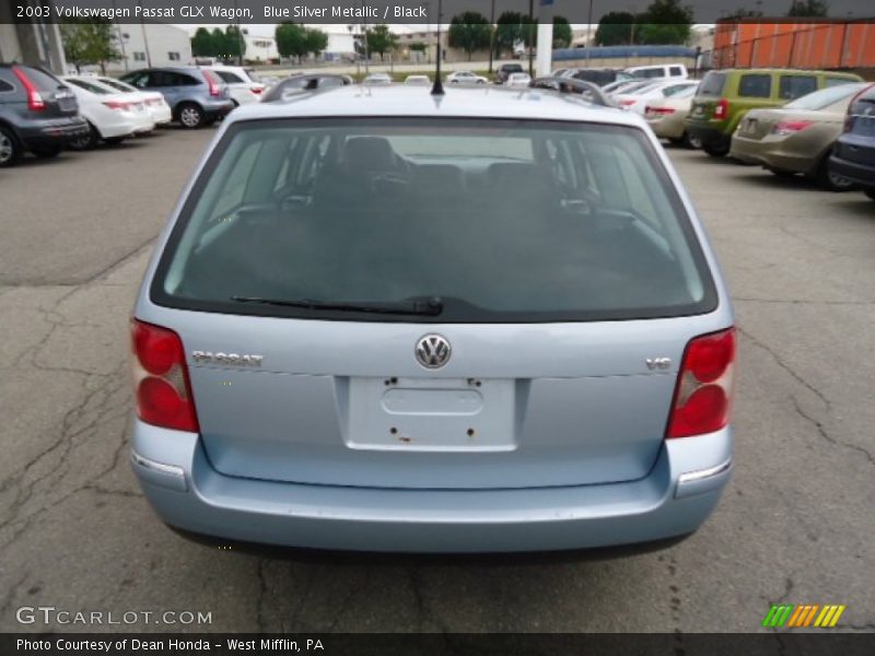Blue Silver Metallic / Black 2003 Volkswagen Passat GLX Wagon