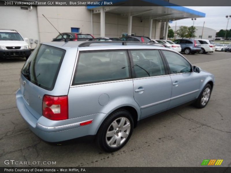 Blue Silver Metallic / Black 2003 Volkswagen Passat GLX Wagon
