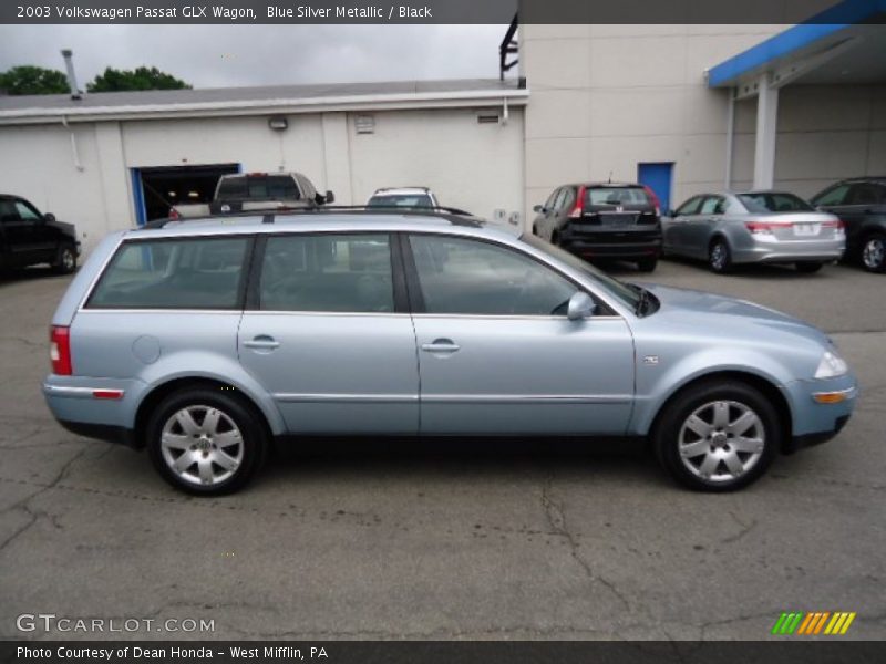 Blue Silver Metallic / Black 2003 Volkswagen Passat GLX Wagon