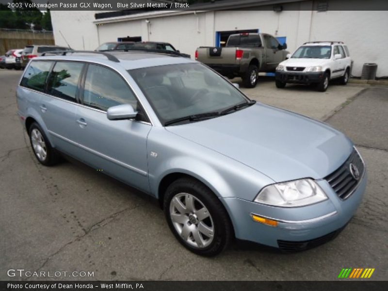 Blue Silver Metallic / Black 2003 Volkswagen Passat GLX Wagon