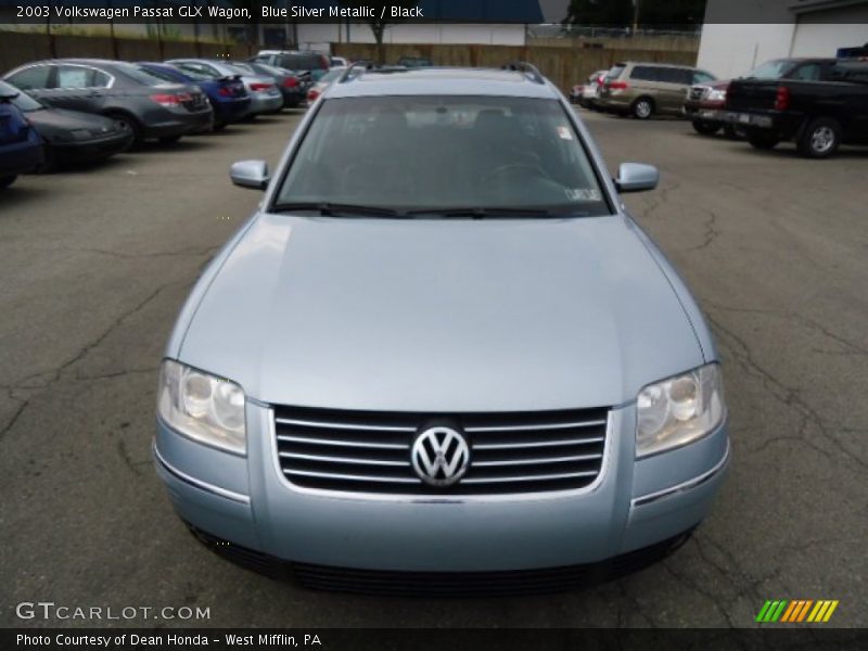 Blue Silver Metallic / Black 2003 Volkswagen Passat GLX Wagon