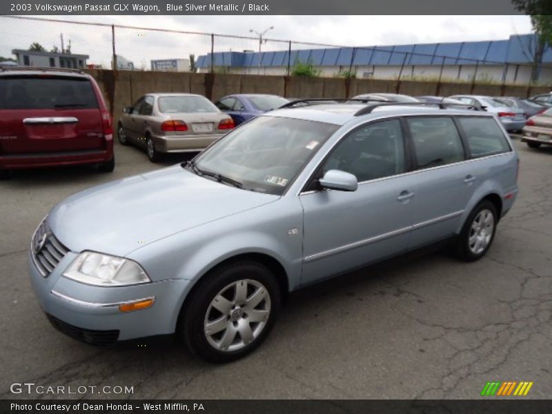 Blue Silver Metallic / Black 2003 Volkswagen Passat GLX Wagon