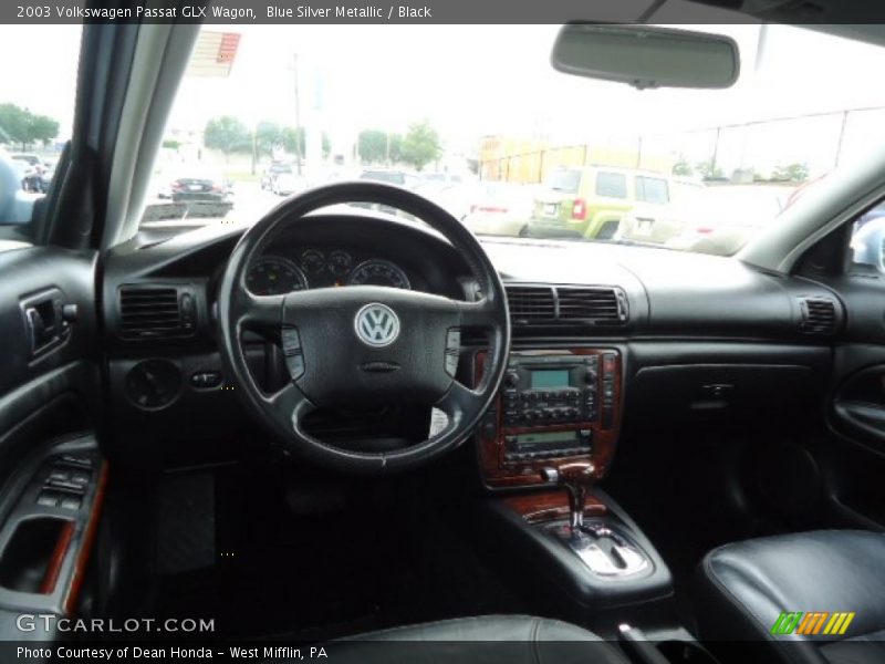 Blue Silver Metallic / Black 2003 Volkswagen Passat GLX Wagon