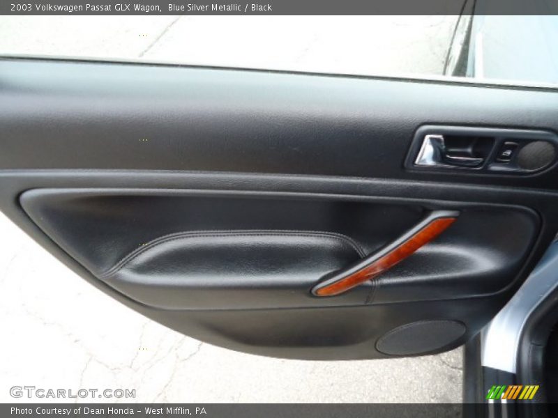 Blue Silver Metallic / Black 2003 Volkswagen Passat GLX Wagon
