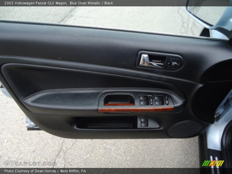 Blue Silver Metallic / Black 2003 Volkswagen Passat GLX Wagon
