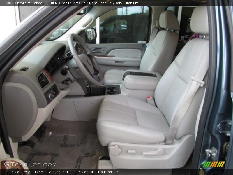 Blue Granite Metallic / Light Titanium/Dark Titanium 2008 Chevrolet Tahoe LT