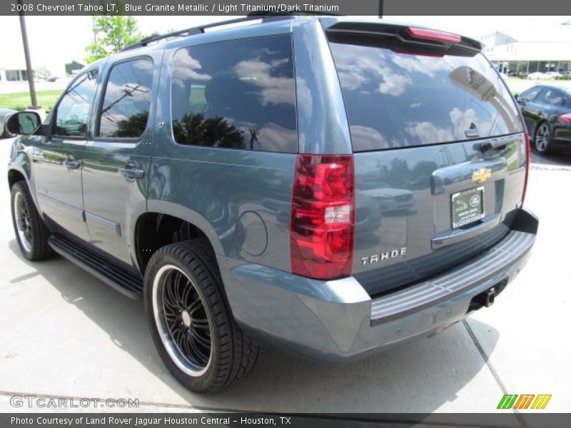 Blue Granite Metallic / Light Titanium/Dark Titanium 2008 Chevrolet Tahoe LT