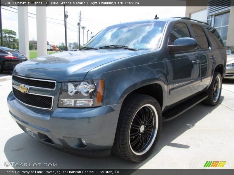 Blue Granite Metallic / Light Titanium/Dark Titanium 2008 Chevrolet Tahoe LT