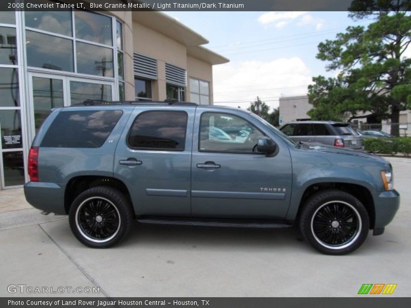 Blue Granite Metallic / Light Titanium/Dark Titanium 2008 Chevrolet Tahoe LT