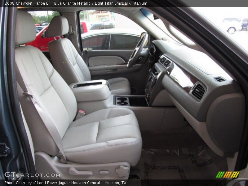 Blue Granite Metallic / Light Titanium/Dark Titanium 2008 Chevrolet Tahoe LT