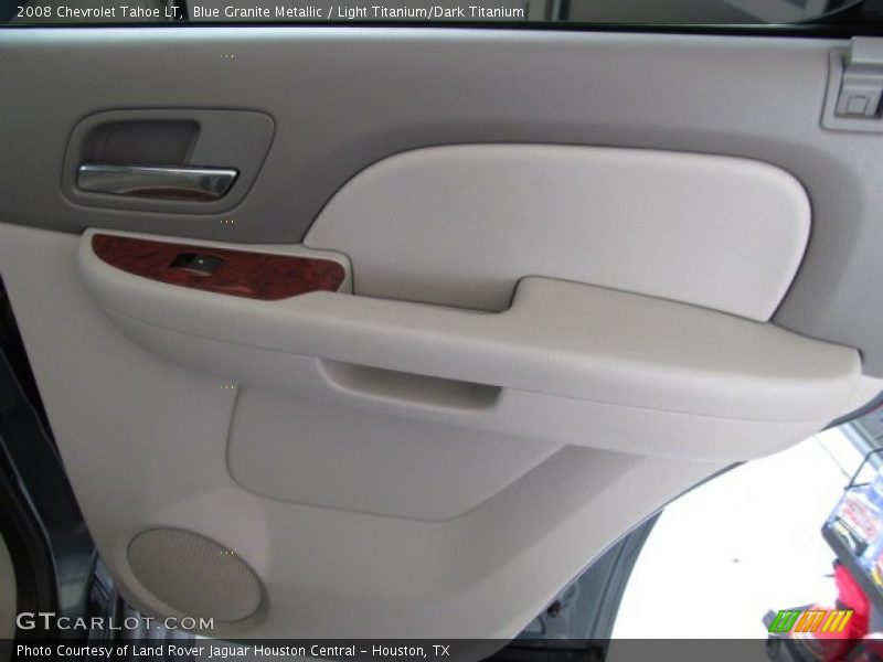 Blue Granite Metallic / Light Titanium/Dark Titanium 2008 Chevrolet Tahoe LT