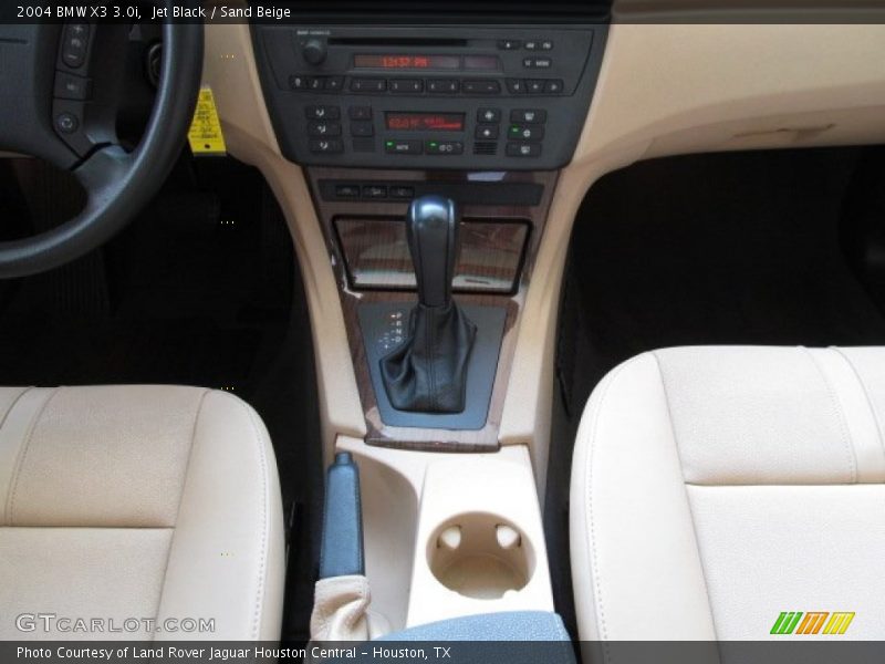 Jet Black / Sand Beige 2004 BMW X3 3.0i