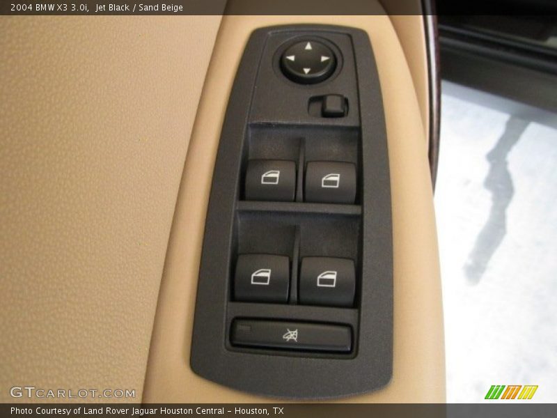 Jet Black / Sand Beige 2004 BMW X3 3.0i