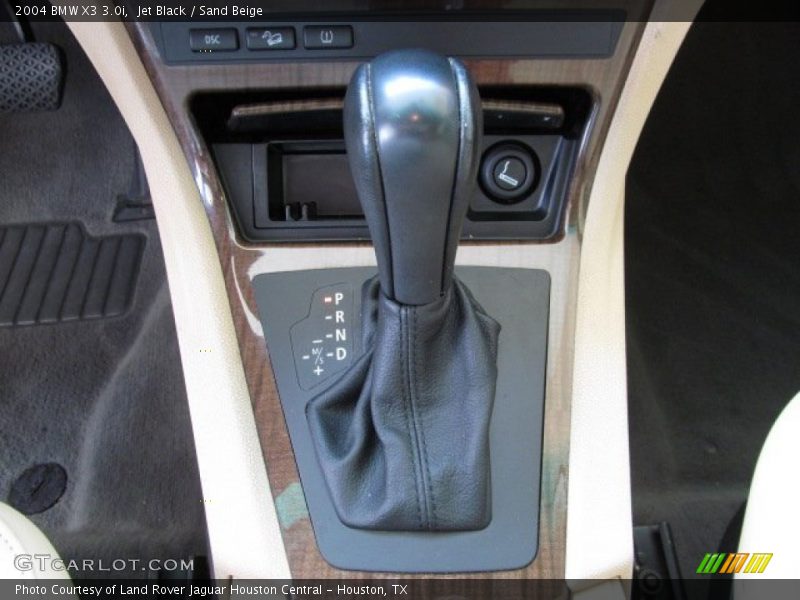 Jet Black / Sand Beige 2004 BMW X3 3.0i