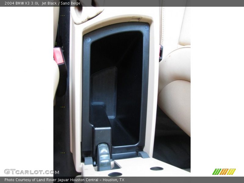 Jet Black / Sand Beige 2004 BMW X3 3.0i