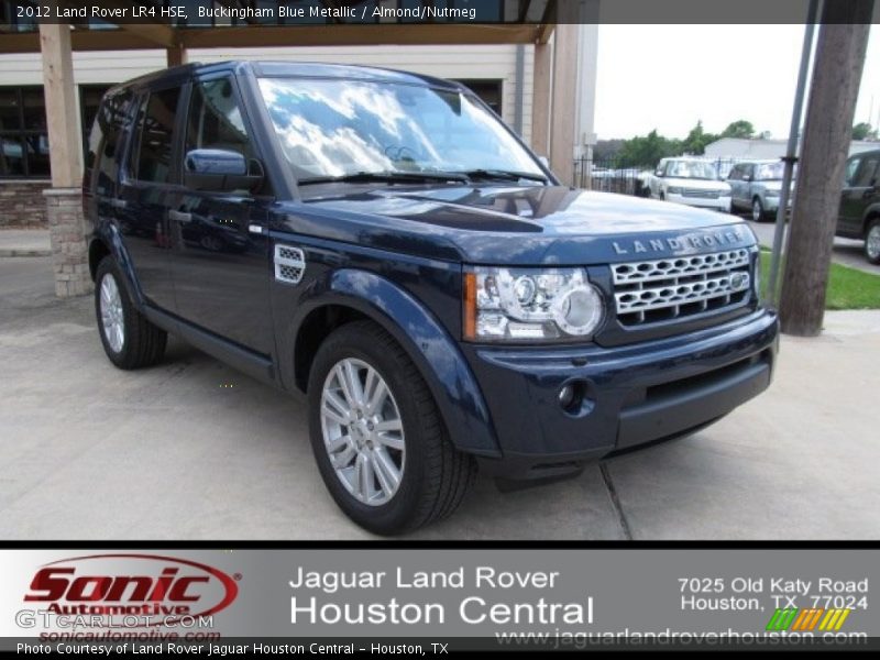 Buckingham Blue Metallic / Almond/Nutmeg 2012 Land Rover LR4 HSE