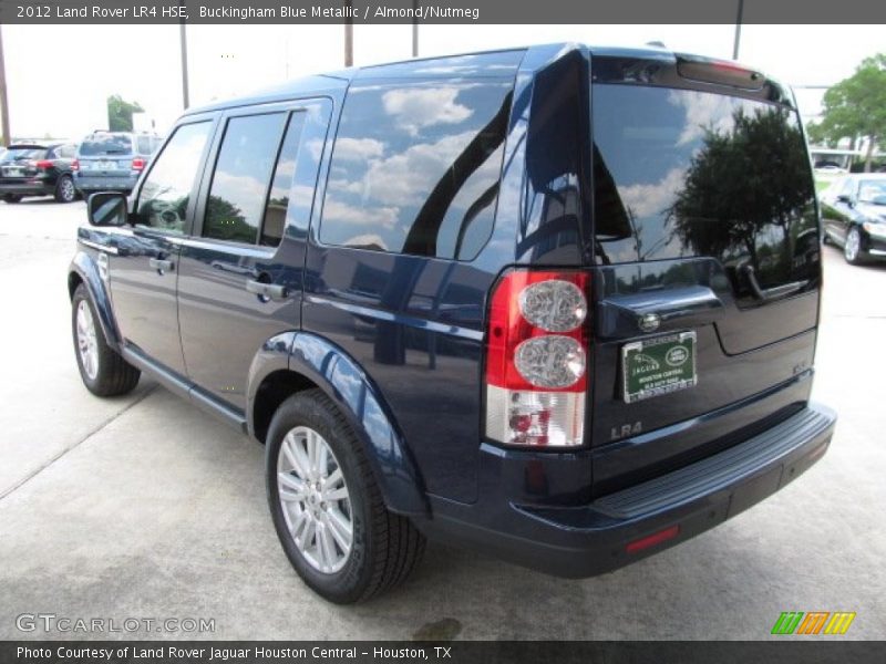 Buckingham Blue Metallic / Almond/Nutmeg 2012 Land Rover LR4 HSE