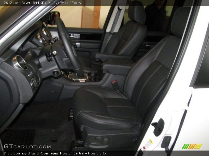 Fuji White / Ebony 2012 Land Rover LR4 HSE LUX