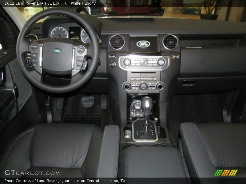 Fuji White / Ebony 2012 Land Rover LR4 HSE LUX