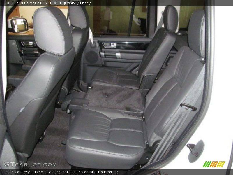 Fuji White / Ebony 2012 Land Rover LR4 HSE LUX