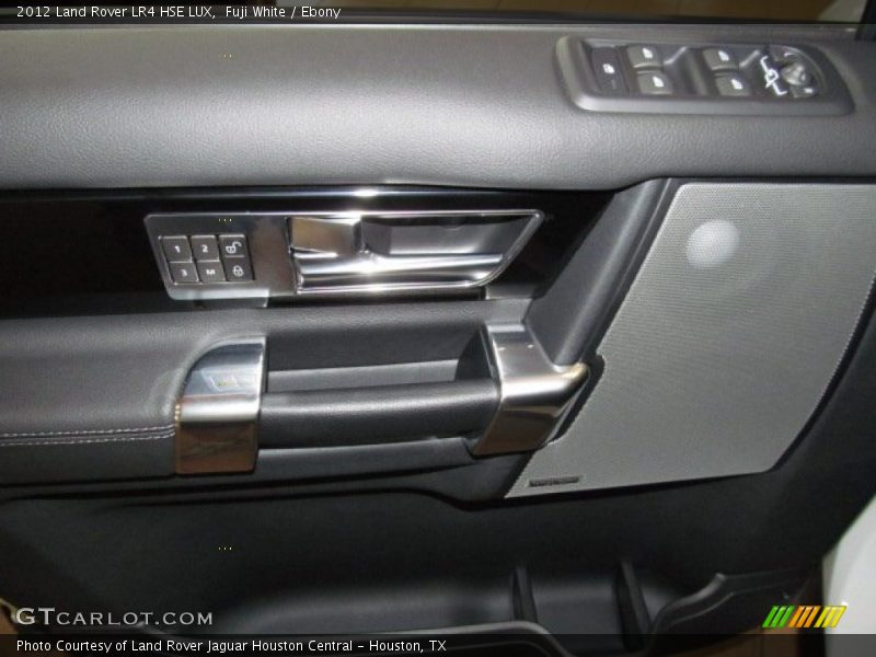 Fuji White / Ebony 2012 Land Rover LR4 HSE LUX