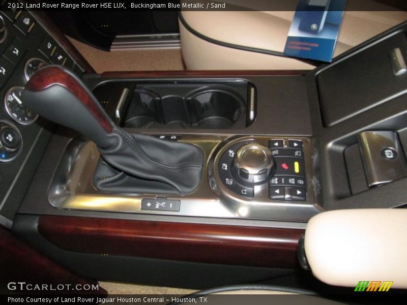Buckingham Blue Metallic / Sand 2012 Land Rover Range Rover HSE LUX