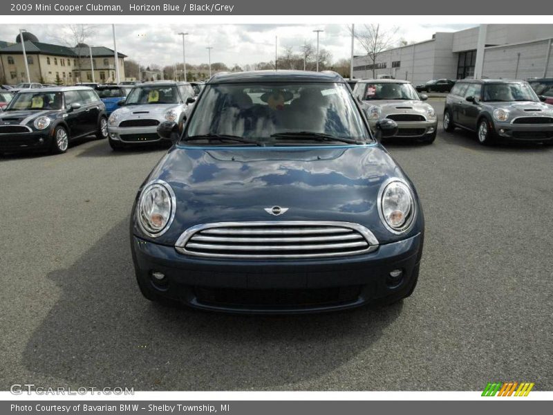 Horizon Blue / Black/Grey 2009 Mini Cooper Clubman