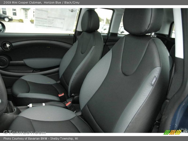 Horizon Blue / Black/Grey 2009 Mini Cooper Clubman