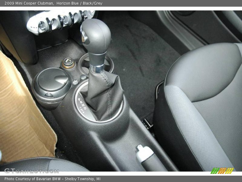 Horizon Blue / Black/Grey 2009 Mini Cooper Clubman