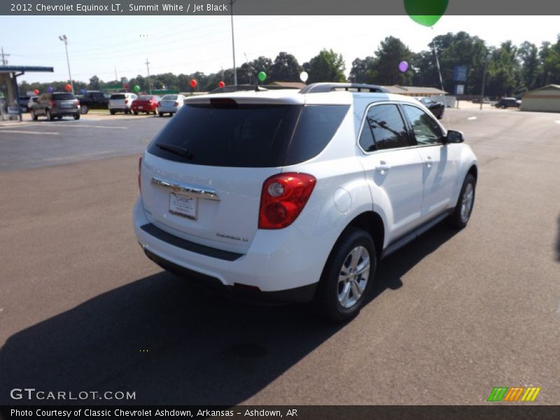 Summit White / Jet Black 2012 Chevrolet Equinox LT