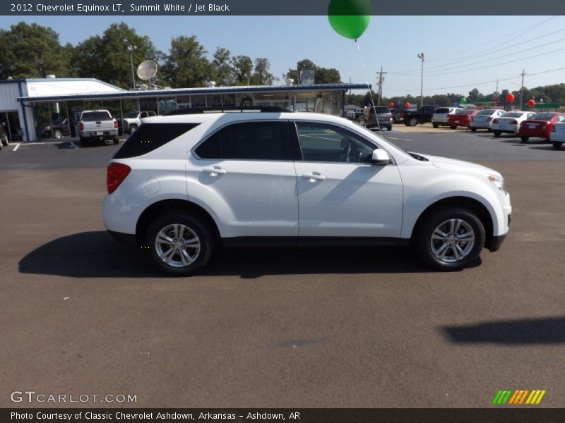 Summit White / Jet Black 2012 Chevrolet Equinox LT