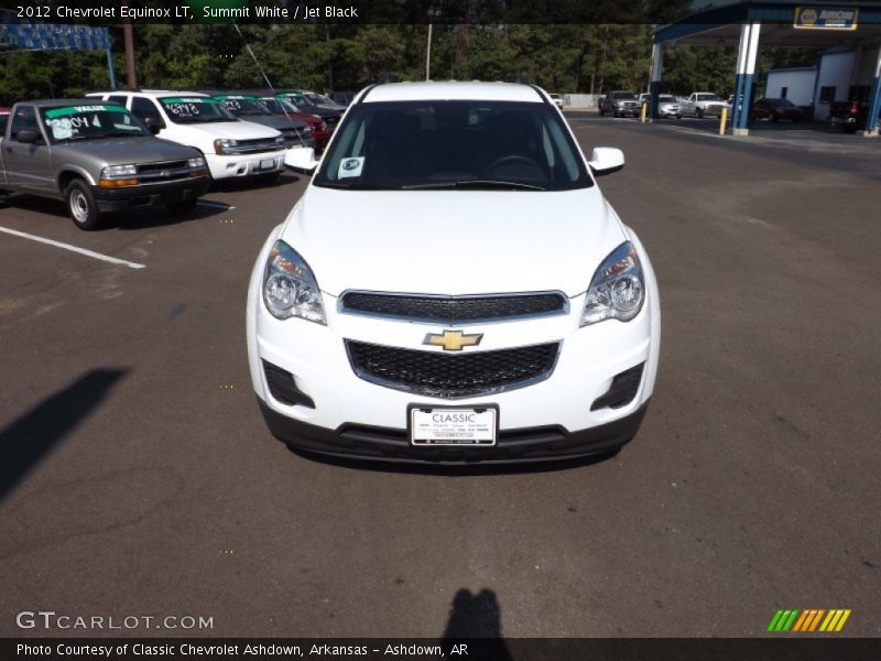 Summit White / Jet Black 2012 Chevrolet Equinox LT