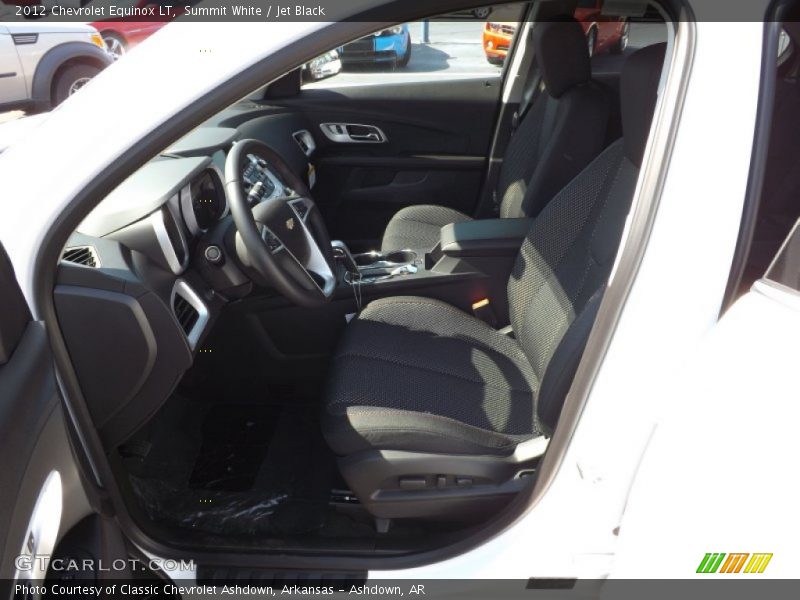 Summit White / Jet Black 2012 Chevrolet Equinox LT
