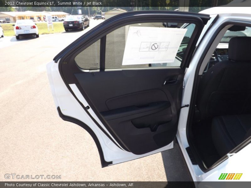 Summit White / Jet Black 2012 Chevrolet Equinox LT
