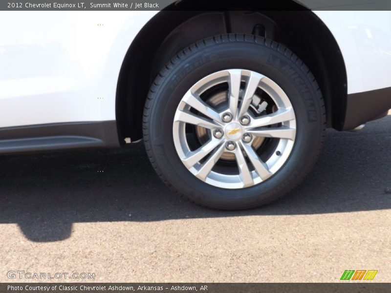 Summit White / Jet Black 2012 Chevrolet Equinox LT