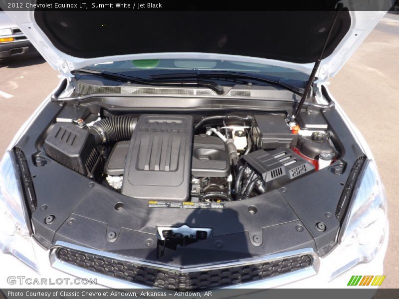 Summit White / Jet Black 2012 Chevrolet Equinox LT