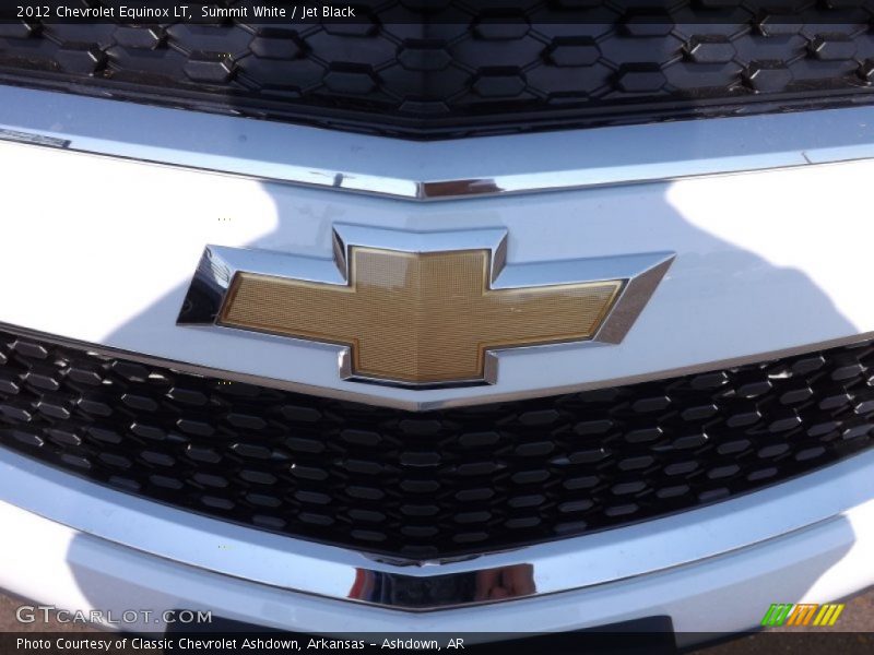 Summit White / Jet Black 2012 Chevrolet Equinox LT
