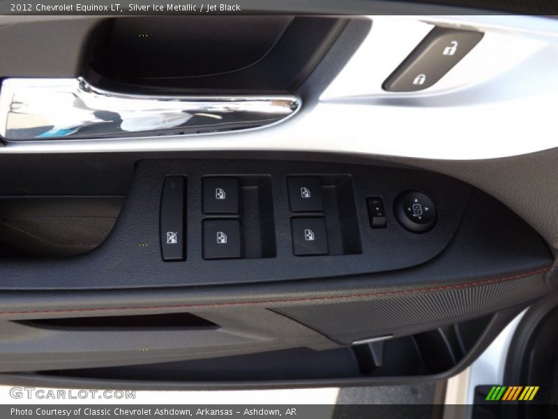 Silver Ice Metallic / Jet Black 2012 Chevrolet Equinox LT