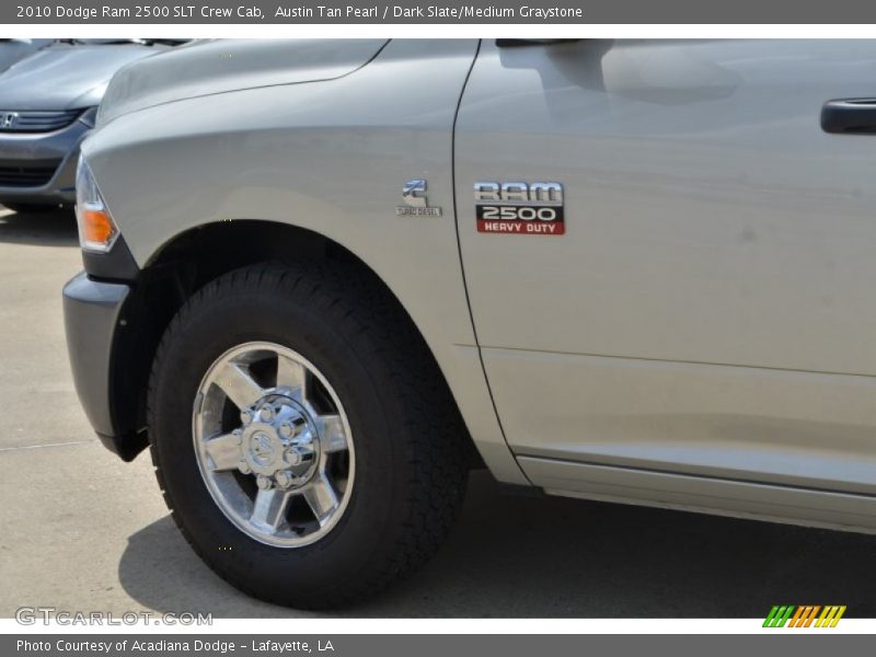Austin Tan Pearl / Dark Slate/Medium Graystone 2010 Dodge Ram 2500 SLT Crew Cab