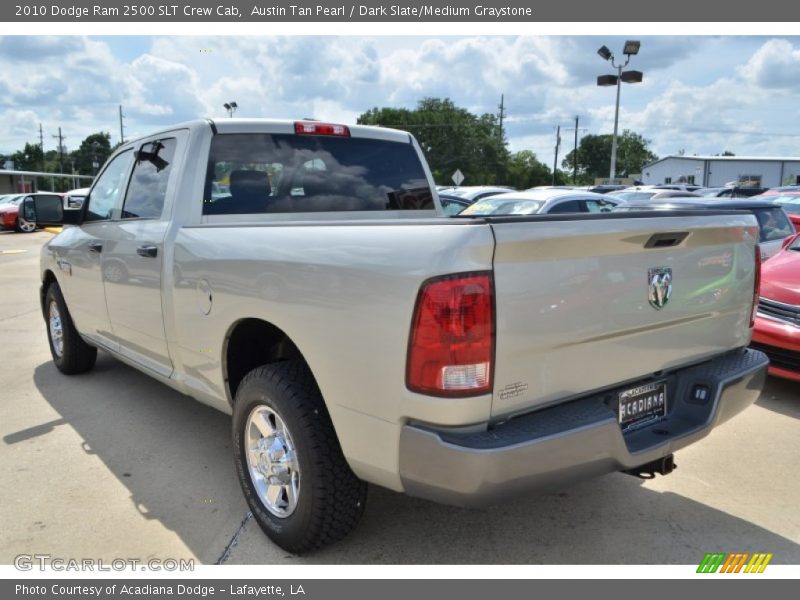 Austin Tan Pearl / Dark Slate/Medium Graystone 2010 Dodge Ram 2500 SLT Crew Cab
